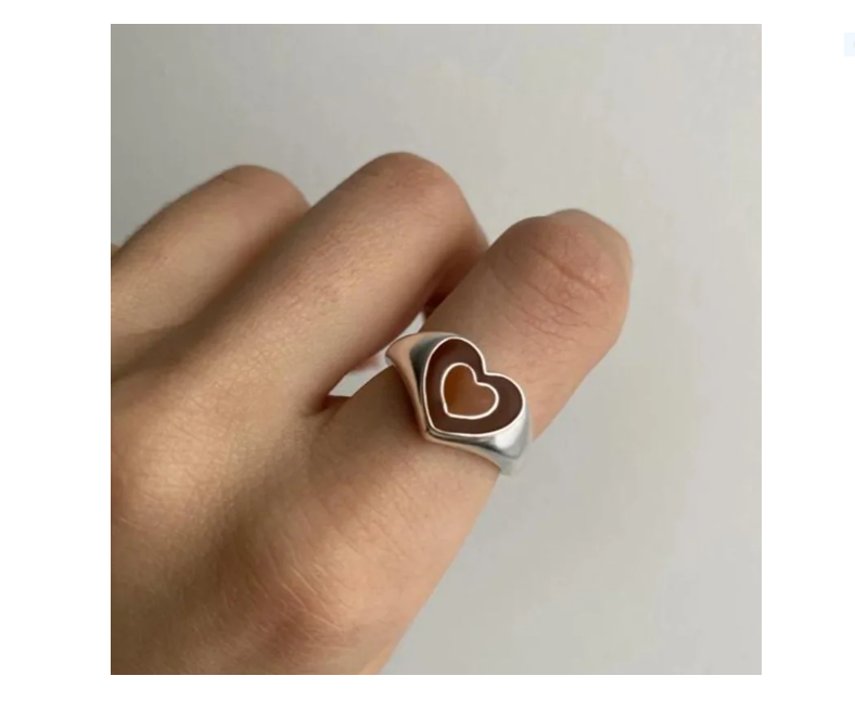 Creative Love Heart Ring