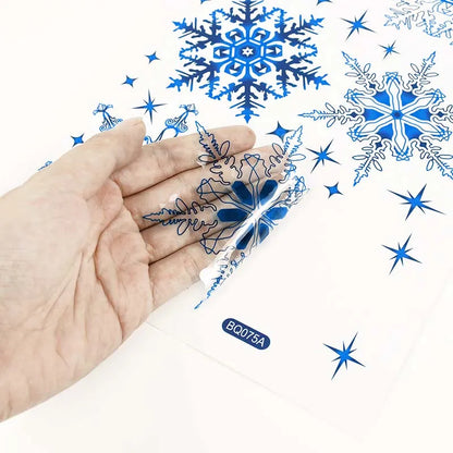 Christmas Elk Snowflake Stickers