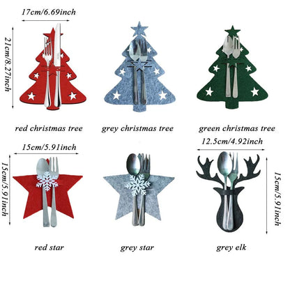 Christmas Knife and Fork Holder