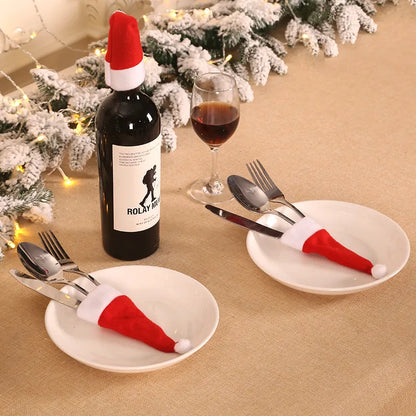 Christmas Tableware Holder Bag