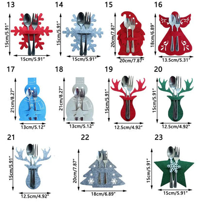 Christmas Knife and Fork Holder