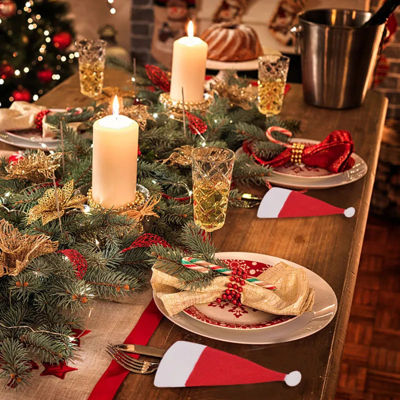 Christmas Tableware Holder Bag
