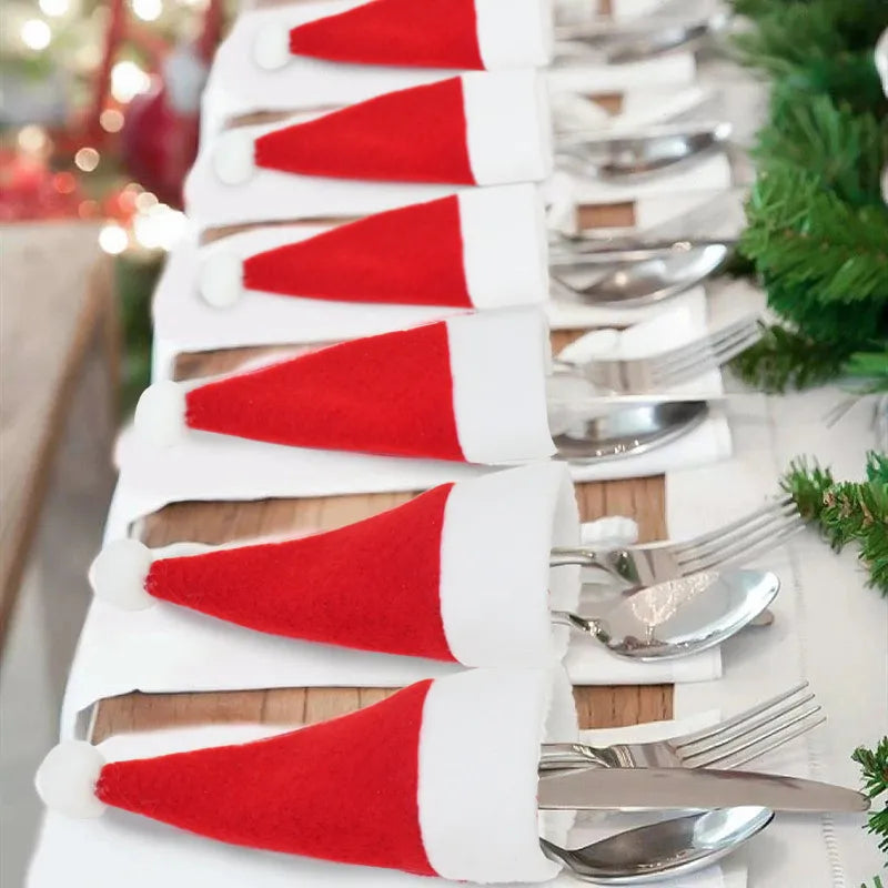 Christmas Tableware Holder Bag